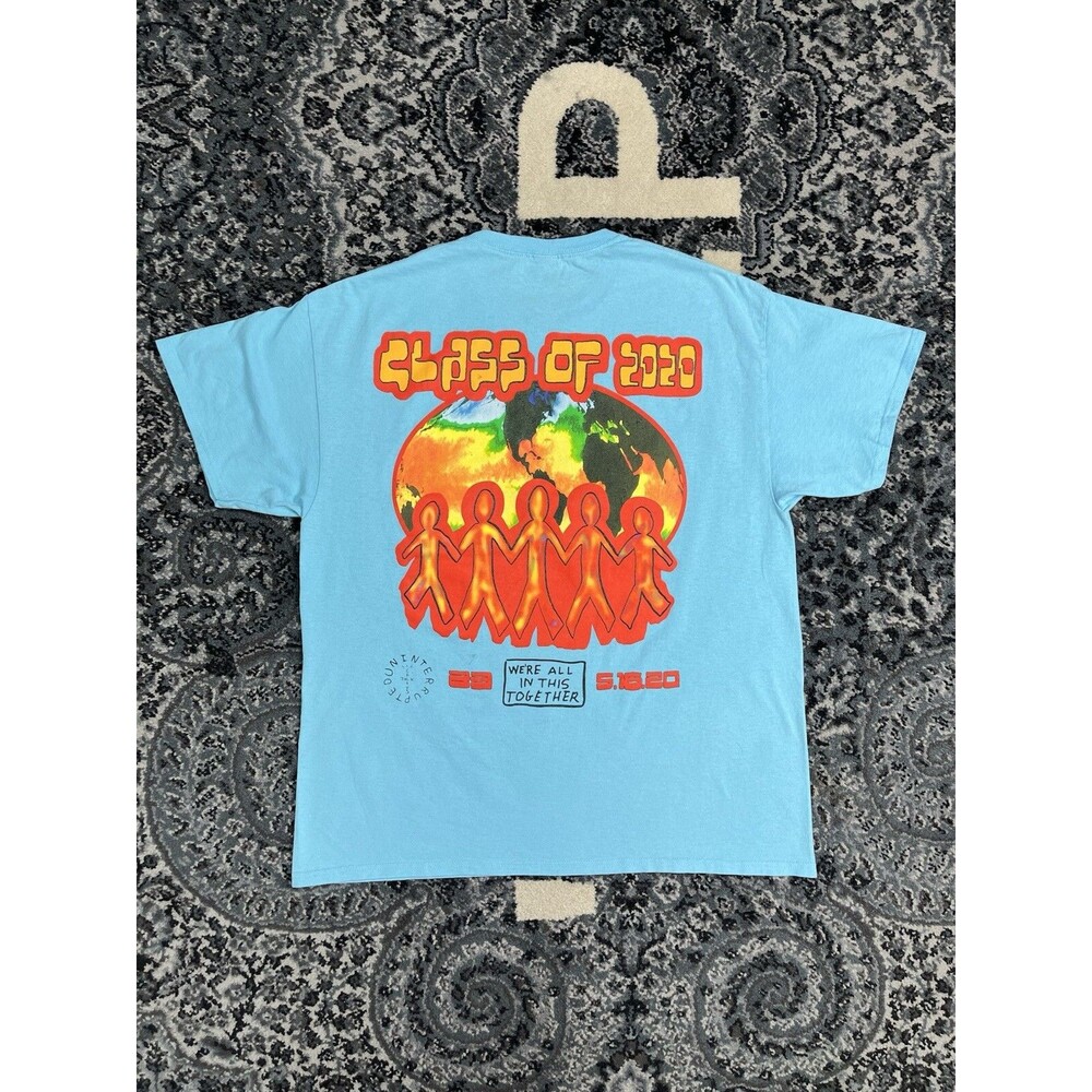 Travis Scott x LeBron James Cactus Jack Uninterrupted Class of 2020 T-Shirt XL